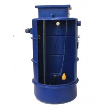 1700Ltr Sewage Single Macerator Pump Station, Ideally sized for dwelling or Dwellings up to 10/11 bedrooms